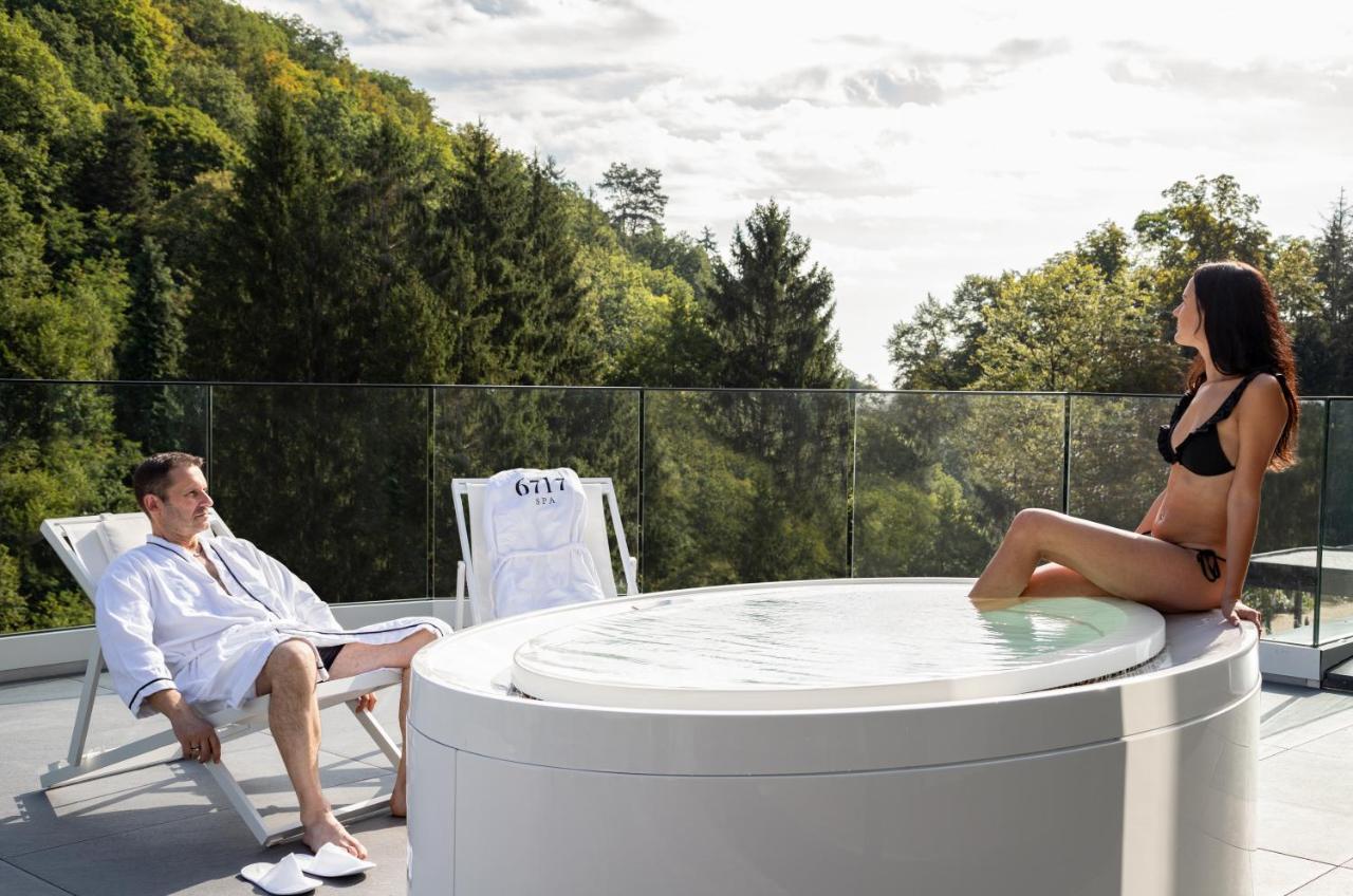 Suite avec Bain à Remous, Terrasse et Accès au Spa