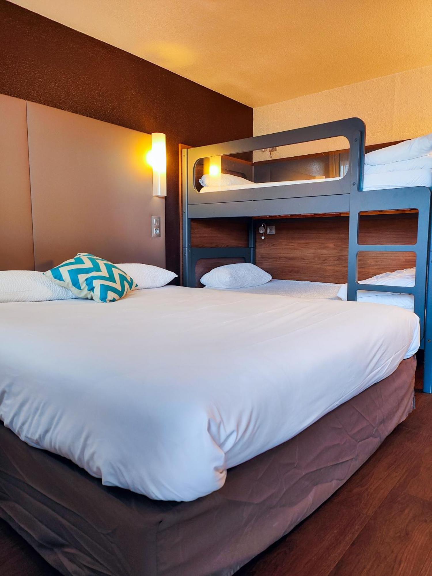 Family Room One Double Bed Two Bunk Beds