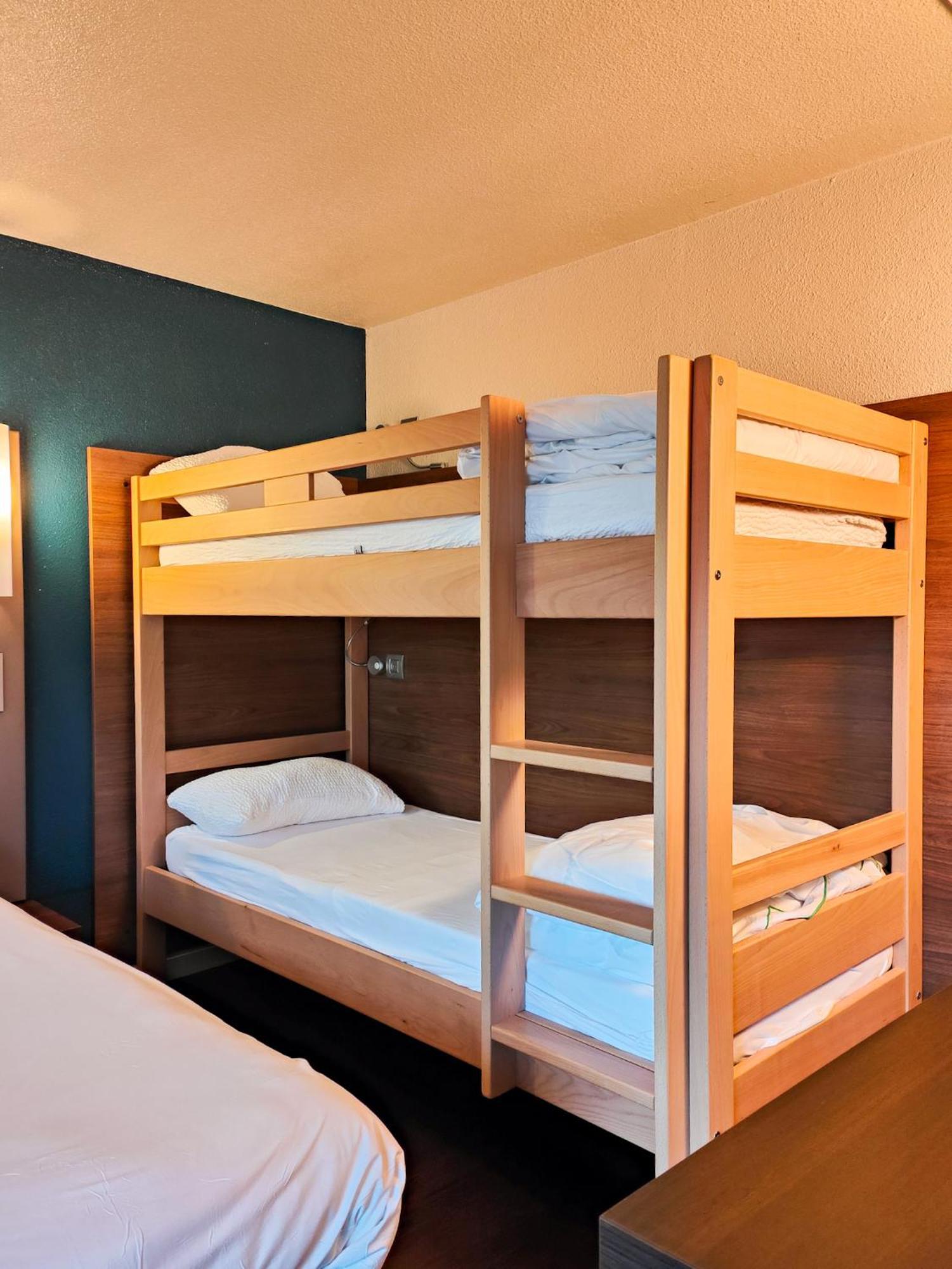 Family Room One Double Bed Two Bunk Beds