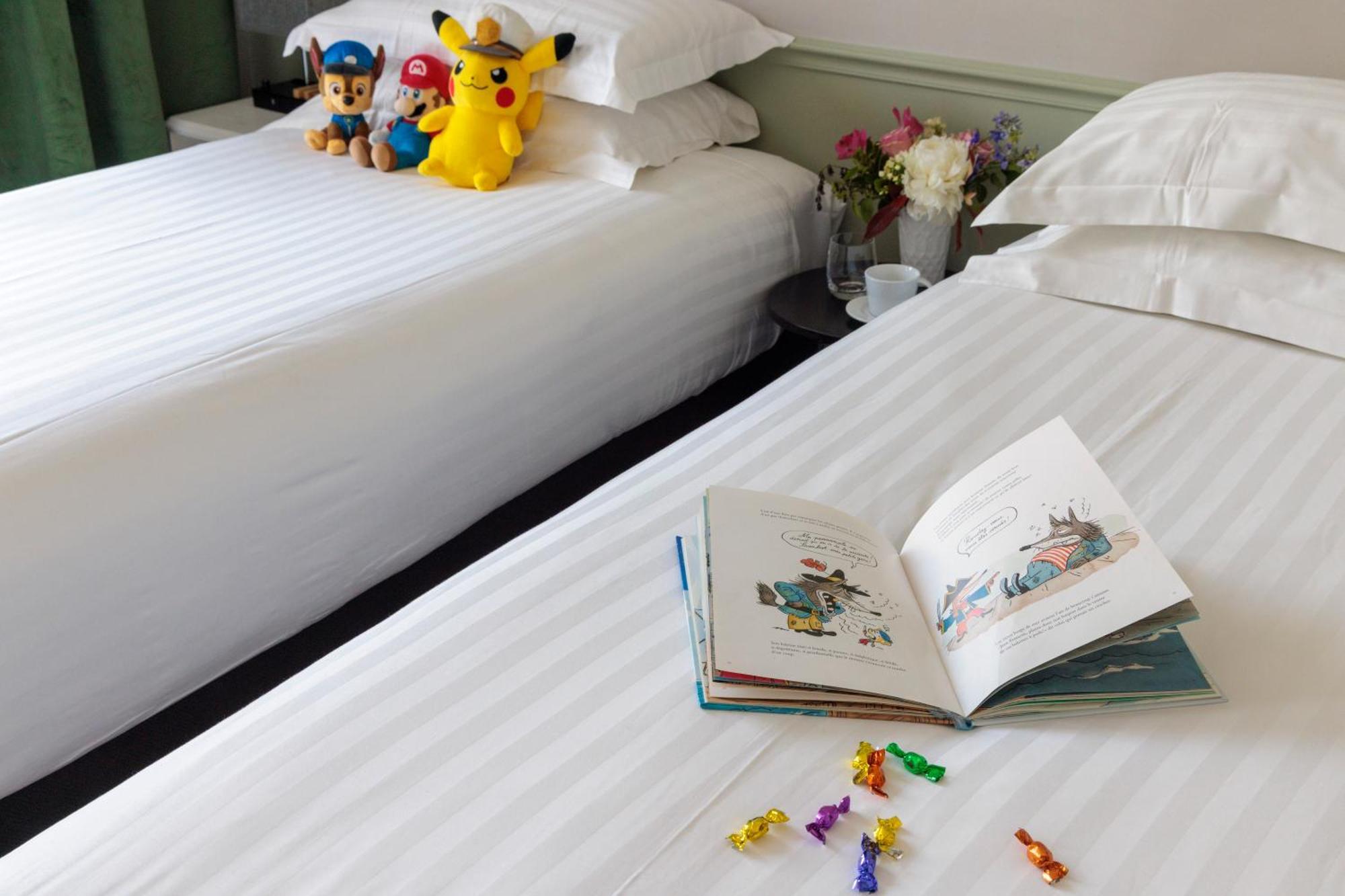 Two Connecting Double Rooms