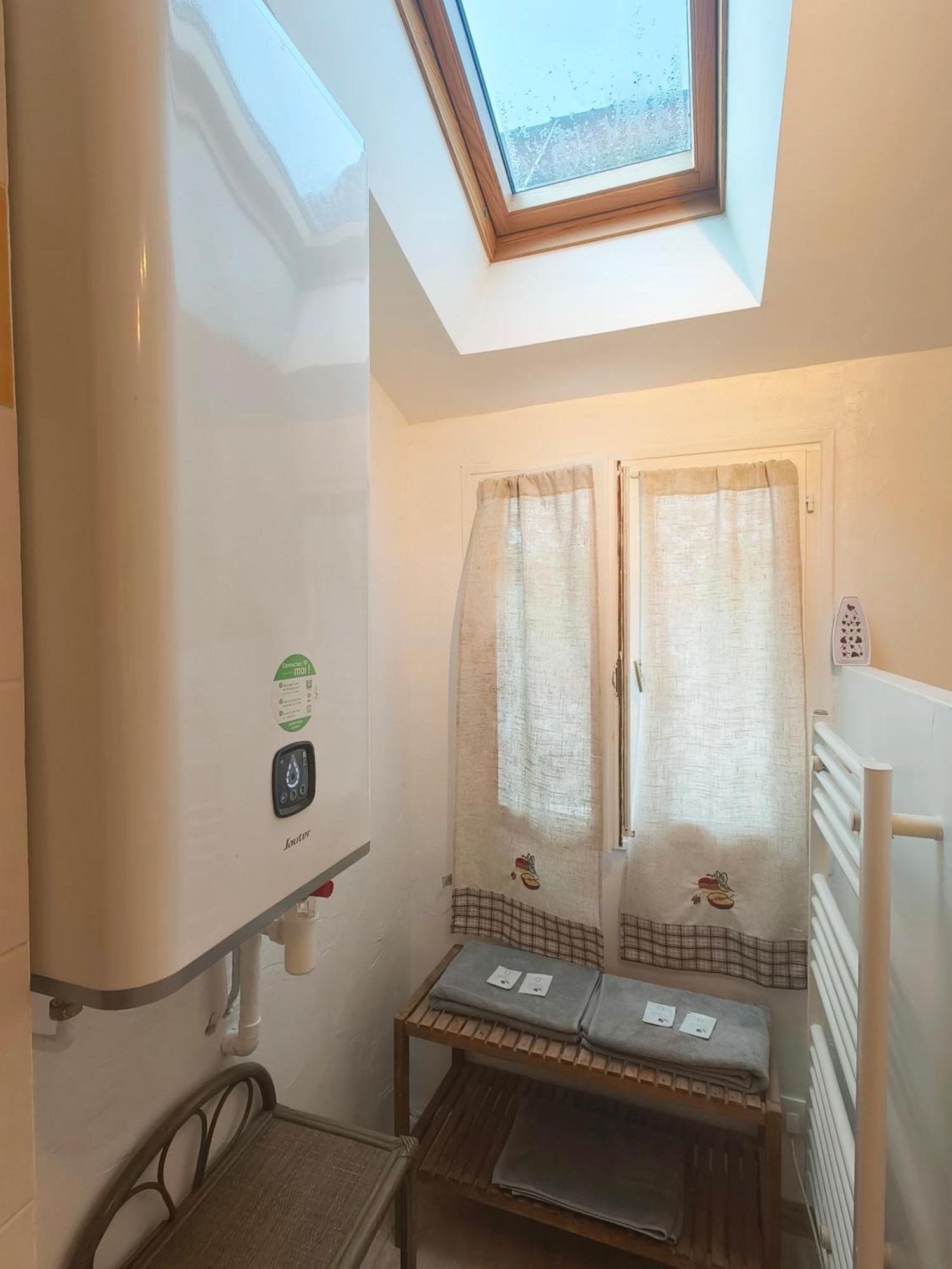 Double Room Bathroom Bath Shower Pastel
