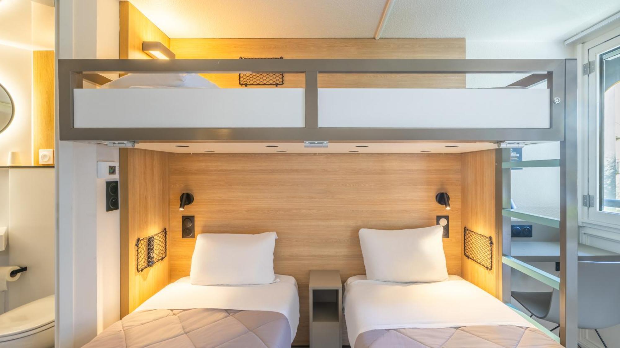 Standard Twin Room One Bunk Bed