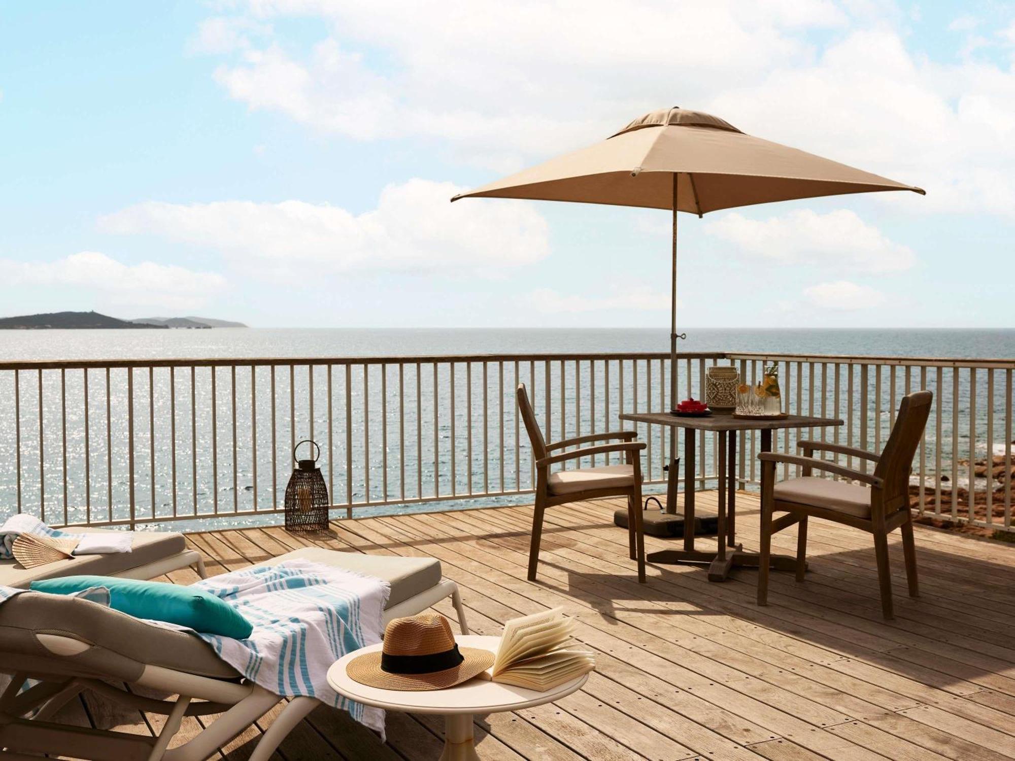 Chambre Deluxe avec Solarium Panoramique Privé - Vue sur Mer