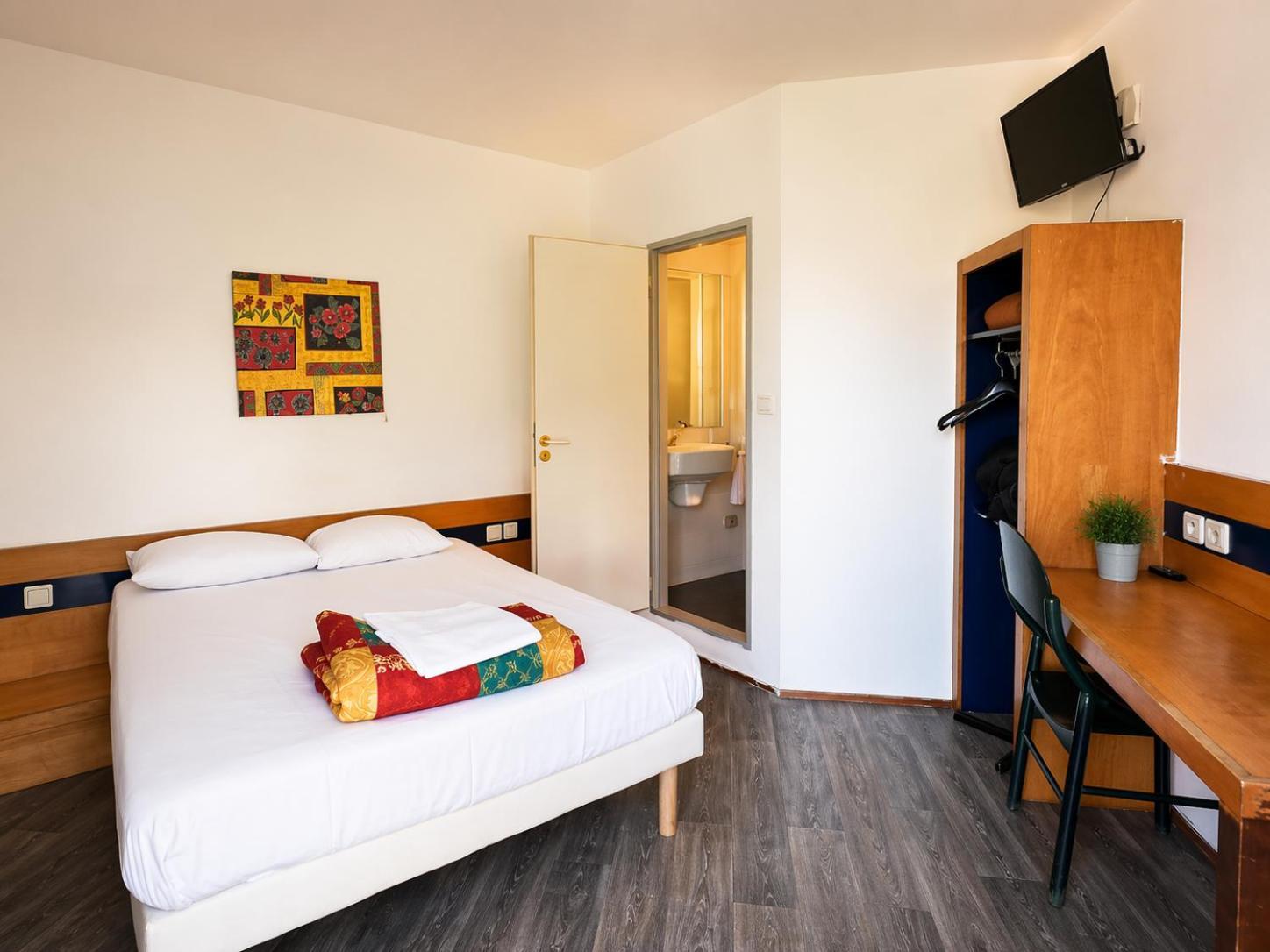 Doppelzimmer mit Gartenblick
