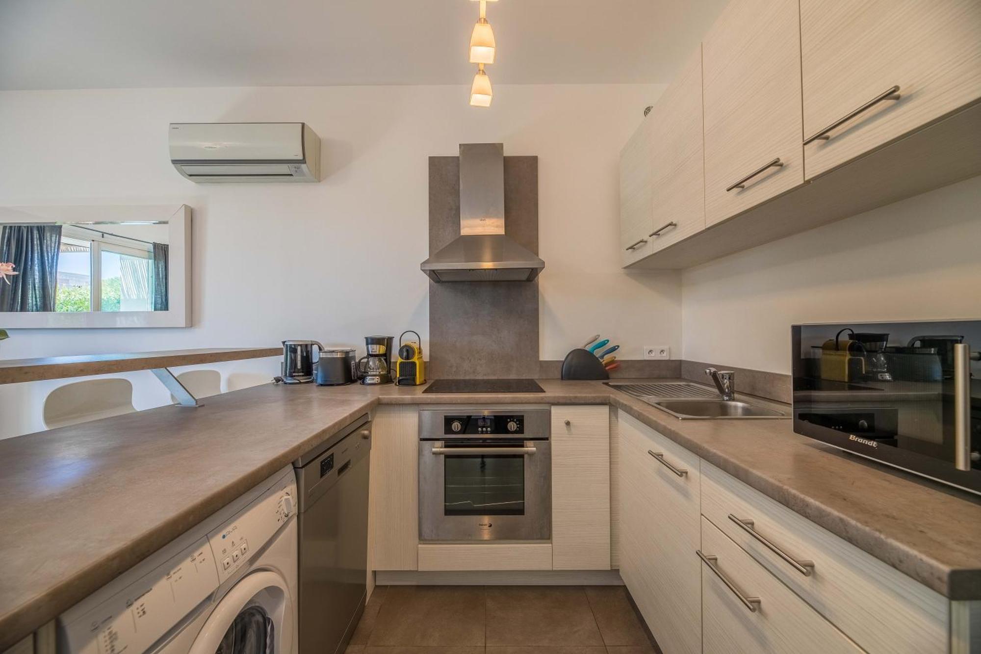 Two-Bedroom Apartment Air Conditioning Terrace