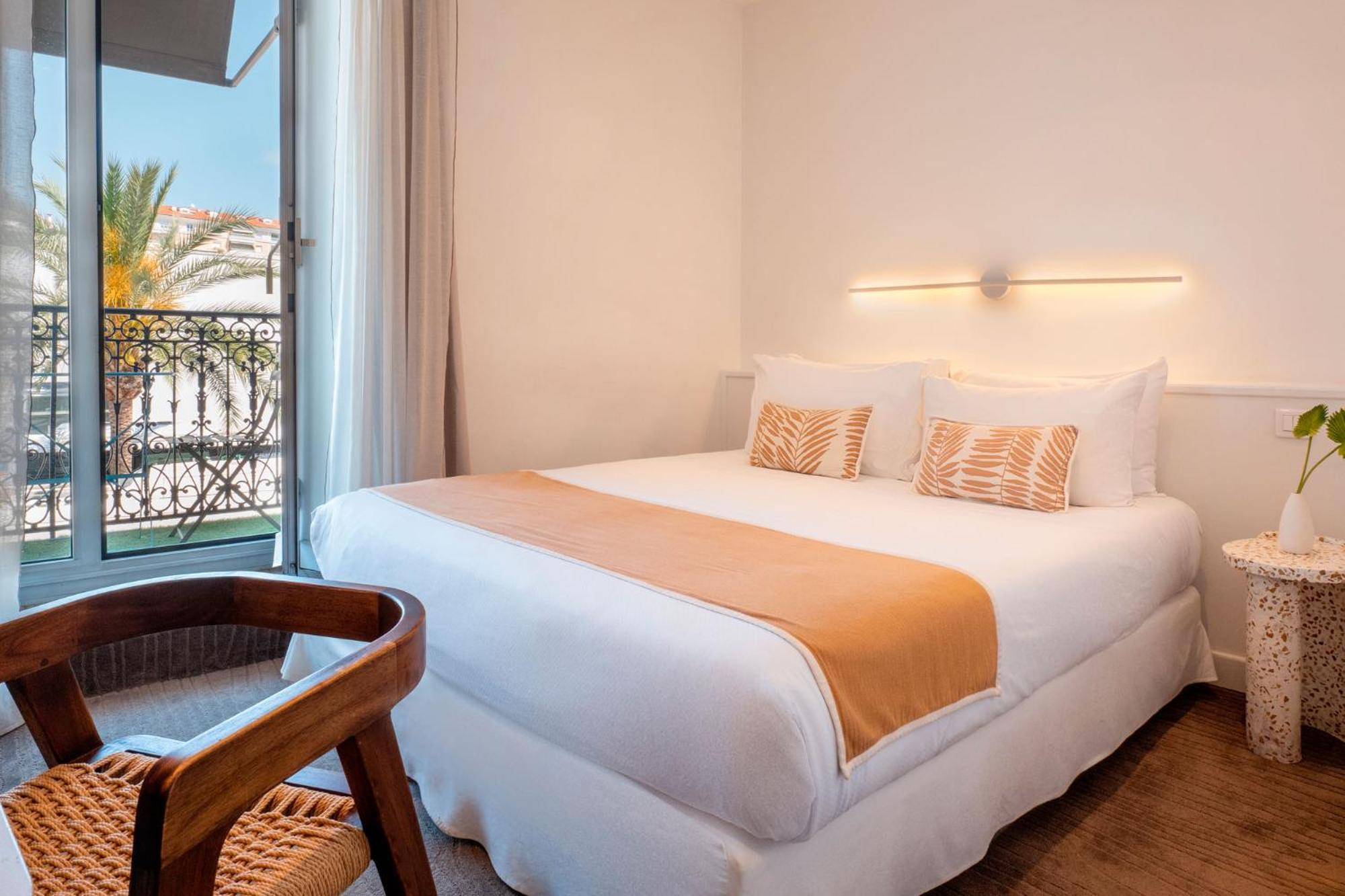 Tweepersoonskamer met 1 of 2 Bedden en Balkon