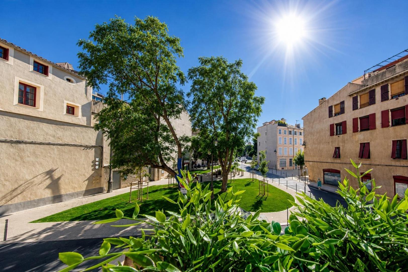 Two-Bedroom Apartment Garden View