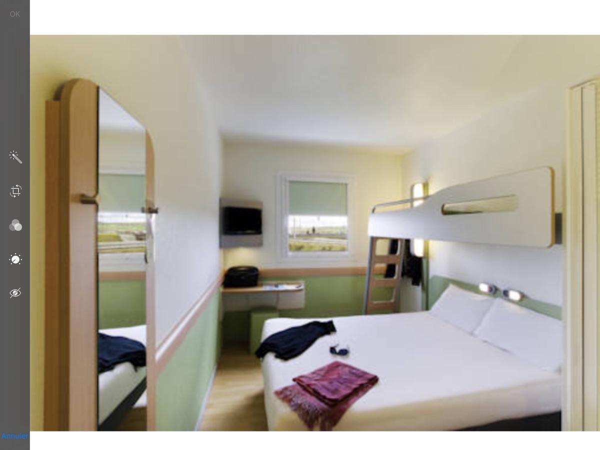 Triple Room with One Double Bed and One Bunk Bed