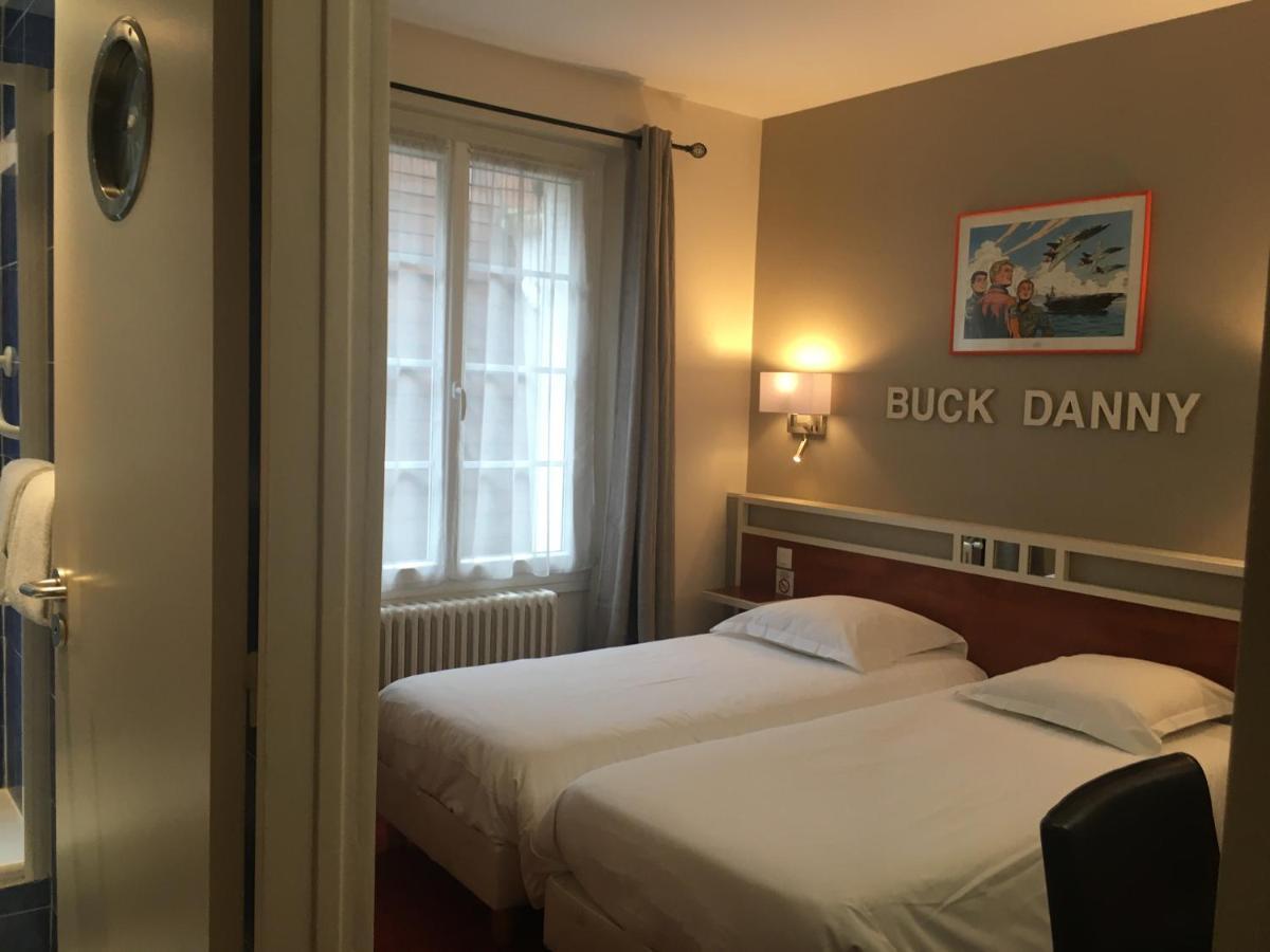 Chambre Lits Jumeaux avec Salle de Bains Privative