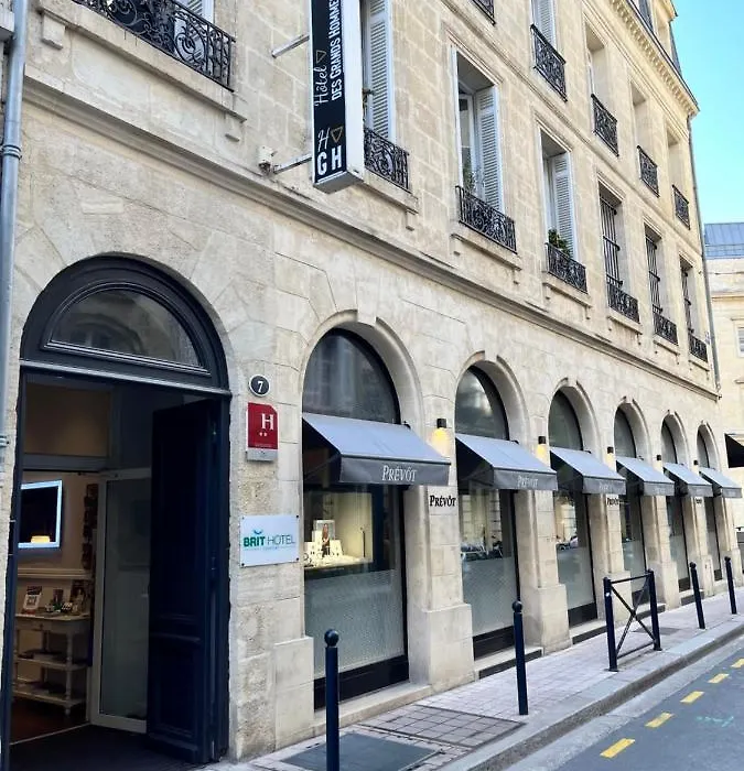 Brit Hotel Des Grands Hommes - Bordeaux Centre-1
