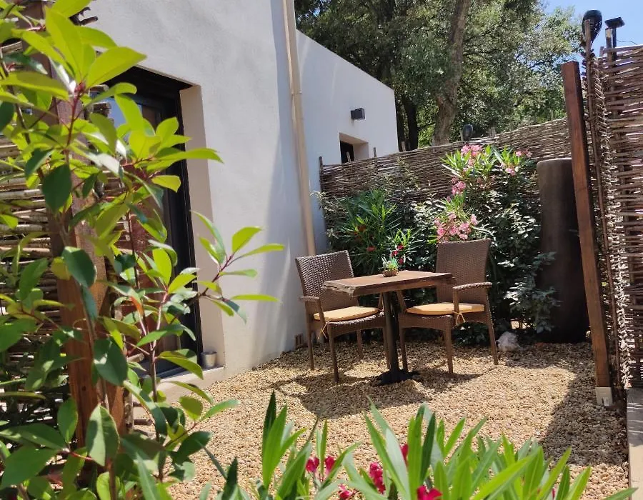 La Demeure De Poulpican Chambre La Grotte Jacuzzi Charme Romantique Terrasse Privee 300M Plage Et Restaurants La Croix Valmer - Golfe Saint Tropez-1