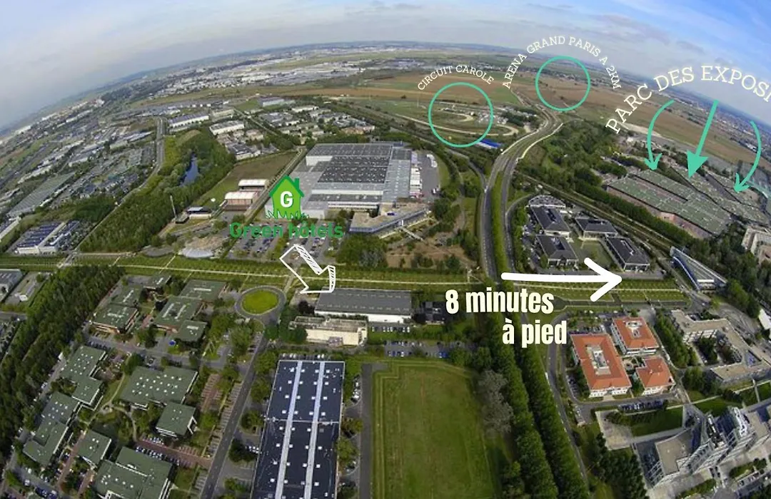 Greenhotels Roissy Parc des Expositions-1