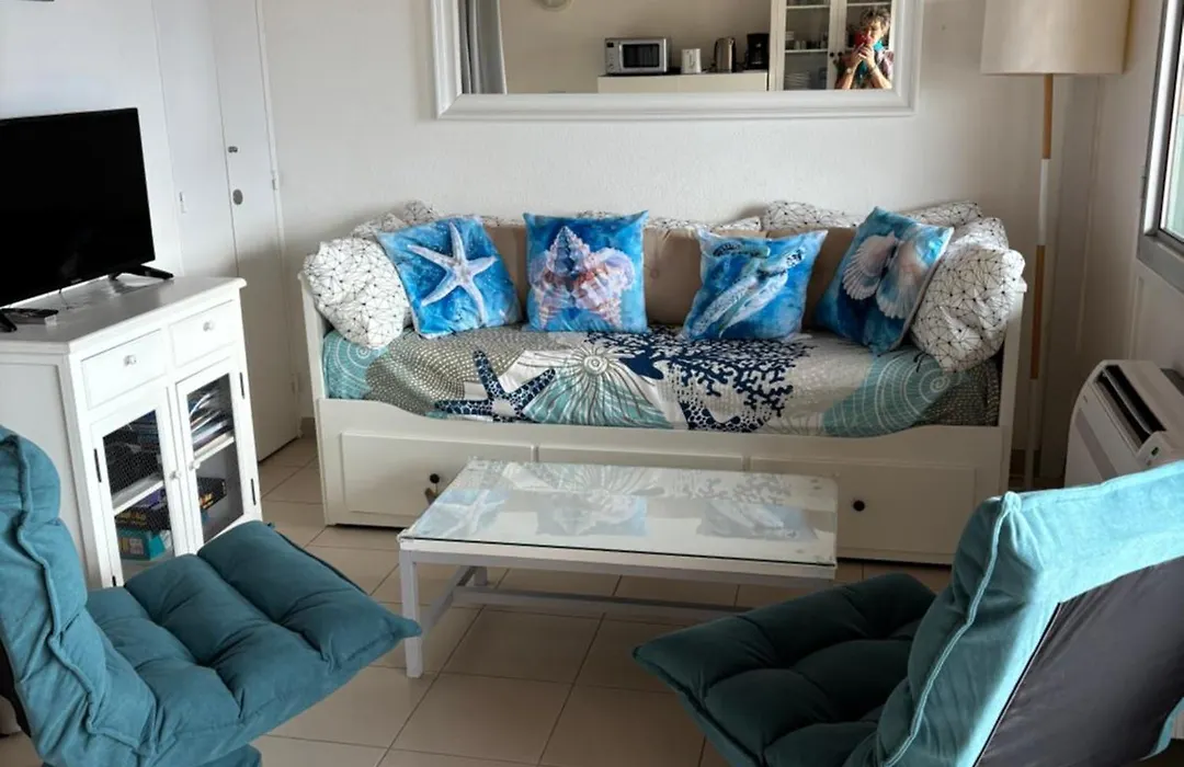 Superbe appartement T1 duplex,vue mer-1