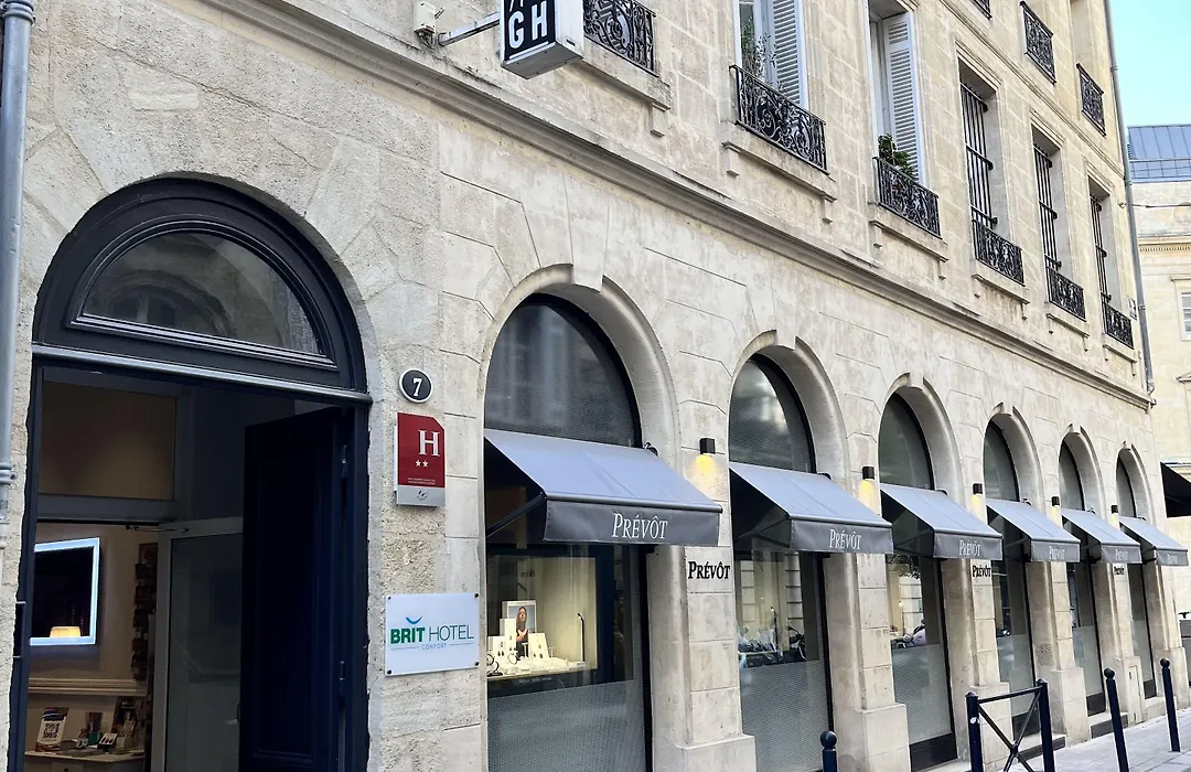 Brit Hotel Des Grands Hommes - Bordeaux Centre-1
