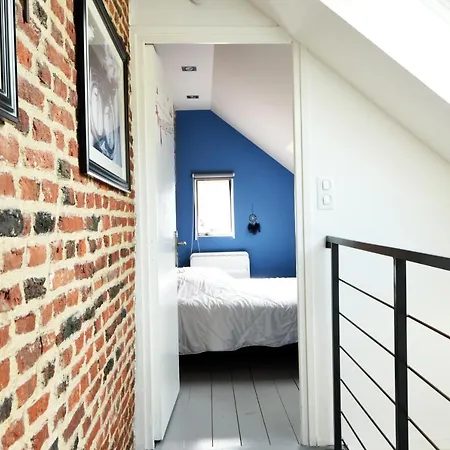 Maison Vieux Lille 3 Chambres Parking Prive 24H24H Acces-3