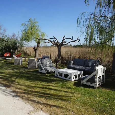 Mas Lou Caloun - Chambre d'Hôte face à la piscine en Camargue - Les Saintes Maries de la Mer-2