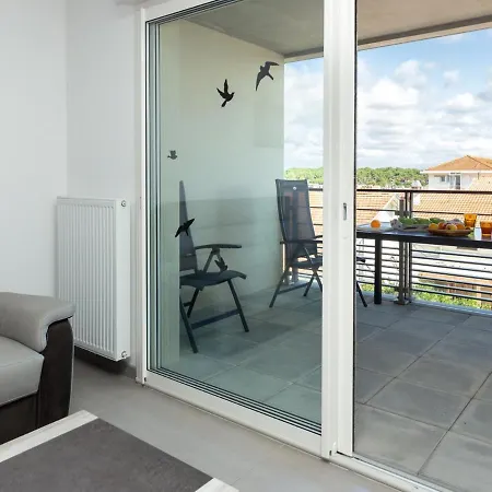 Superbe appartement neuf à deux pas de la plage avec balcon et parking privé à Capbreton - FR-1-239-387-2