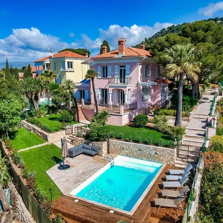 Stunning Seaview Villa. Villefranche Sur Mer-2