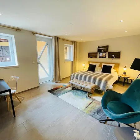 Chambre-Studio Rainette - La Grange Aux Petits Oignons - Zewwelatreppler-3
