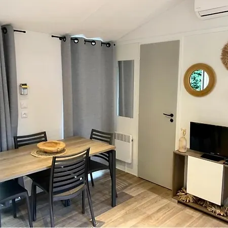 Cottage 4 Pers Avec Clim Sur Le Bassin D'Arcachon Dans Residence 4* Avec Piscine-3