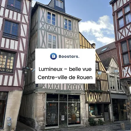 Le 1732, Rouen Coeur D'Histoire, Duplex Au Calme-2
