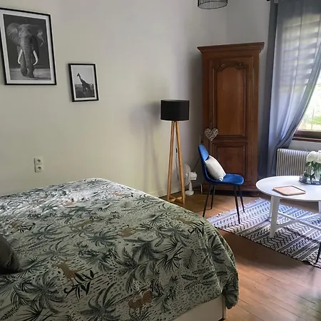 Chambre Clemenceau Tout confort - Salle de bain Privée - Jardin - Wifi - Cuisine partagée --3