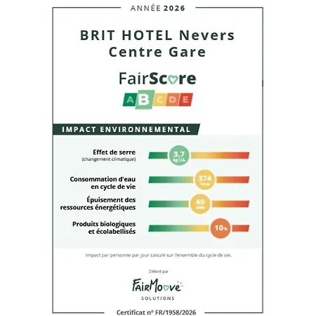 The Originals City, Hôtel Nevers Centre Gare (Inter-Hotel)-3