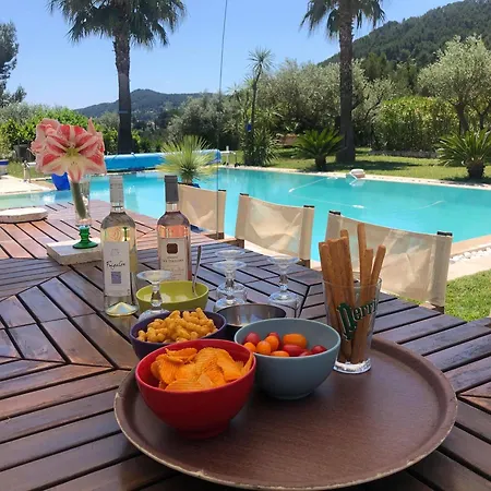 location Villa avec piscine chauffée-3