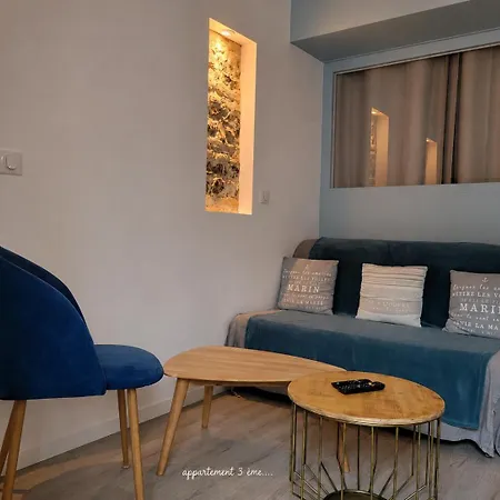 La Plage A 2 Pas: Beachside Apartments with Netflix and Services-2