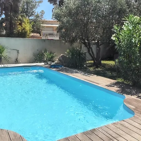 Villa de 3 chambres a Agde a 200 m de la plage avec piscine privee et terrasse amenagee-3