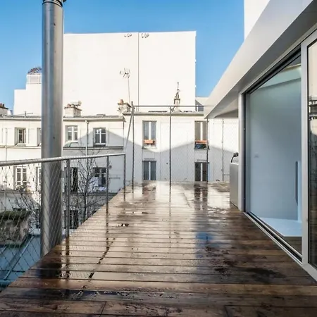 Guestready - Family Home With Terrace And Garden - Paris Oberkampf-3