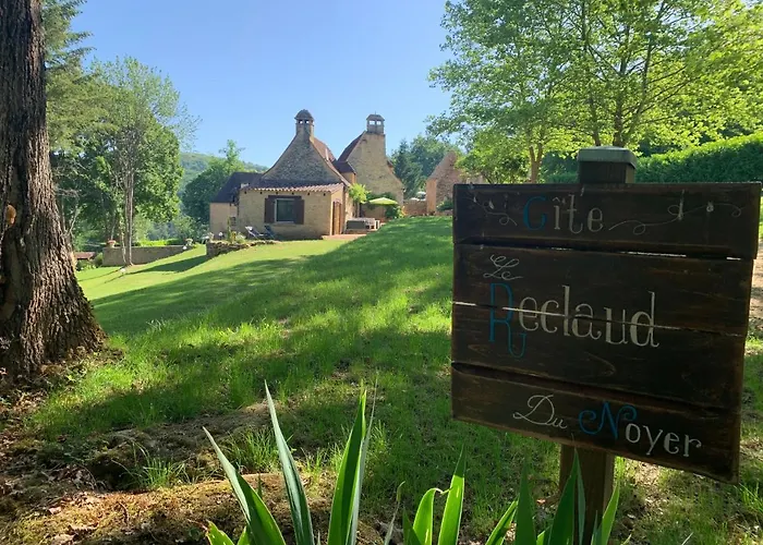 Gîte - Le Reclaud du Noyer Le Bugue avec Piscine