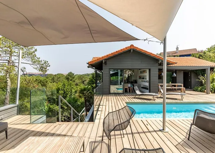 Milady Keyweek Villa With Pool Ocean Views In Biarritz