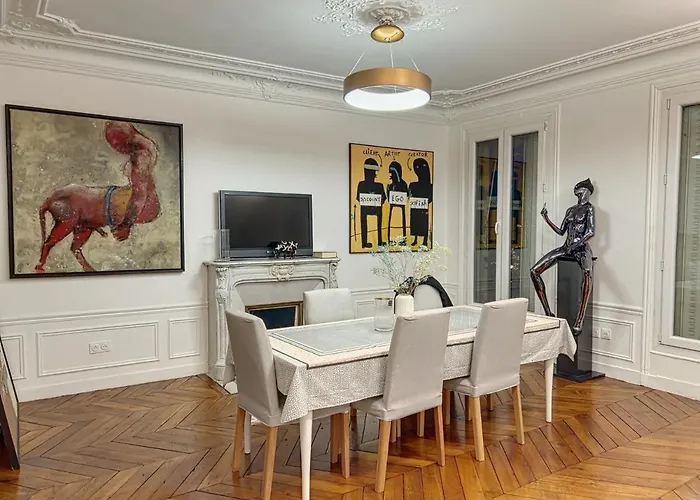 Appartement De Standing - Vue Arc De Triomphe Paris