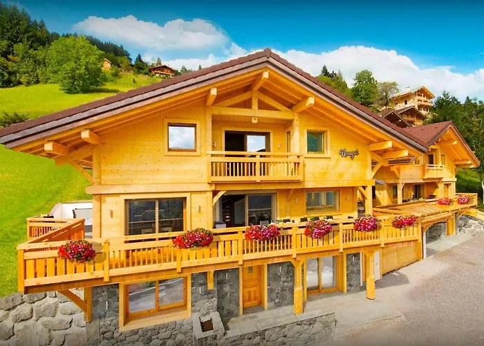 Chalet Nougat - Les Congeres Manigod avec Piscine