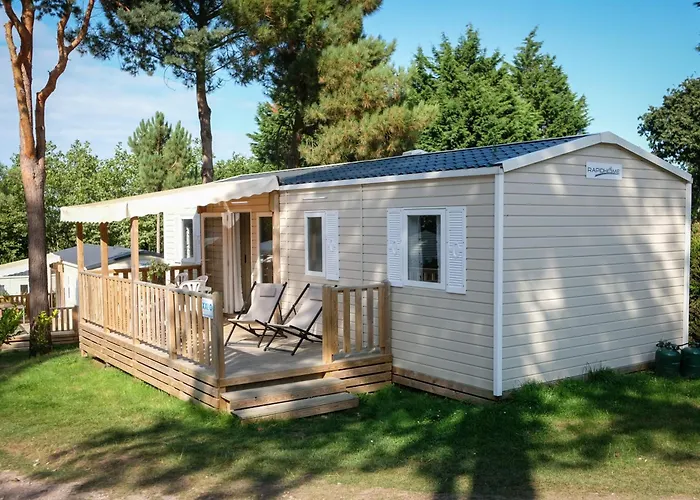 Mobil Home XXL 4 chambres - Camping Le Viaduc Millau