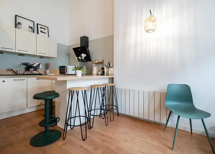 Mon Appart'Hotel - Gare De Limoges - Duplex 2 Chambres - Parking En Supp