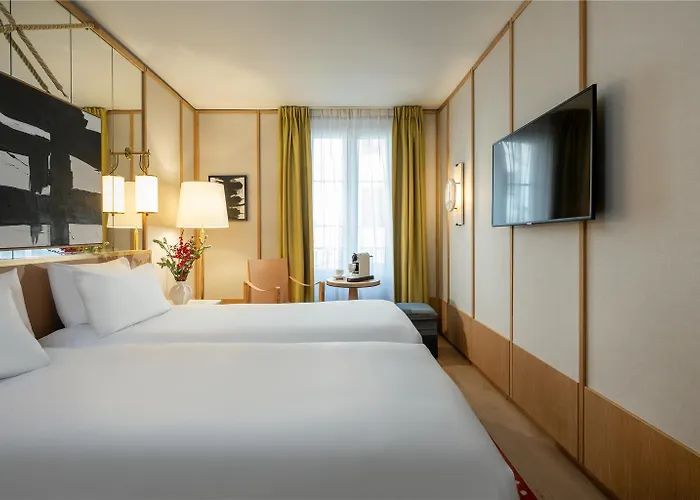 Le Belgrand Hotel Paris Champs Elysees Tapestry By Hilton