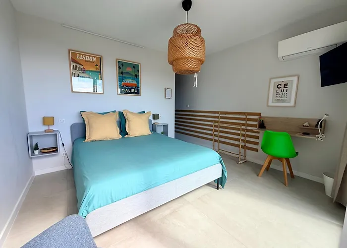 CASA LC chambre2 vue Mer Jacuzzi Ajaccio 