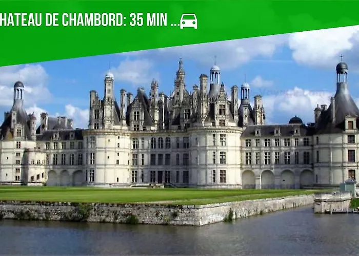 Villa Les Malvas à Romorantin-Lanthenay avec Piscine